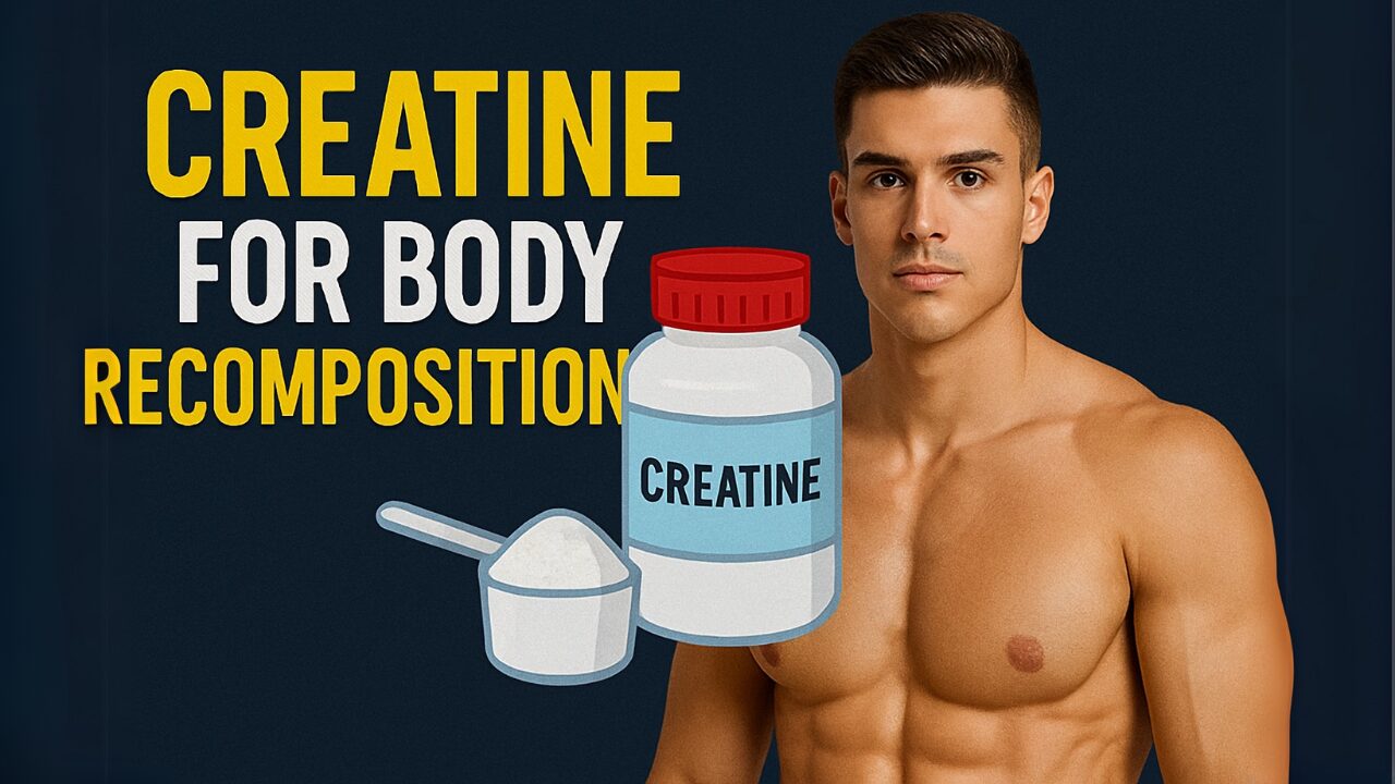 Creatine for Body Recomposition: Lose Fat & Build Muscle (Science Explained!)